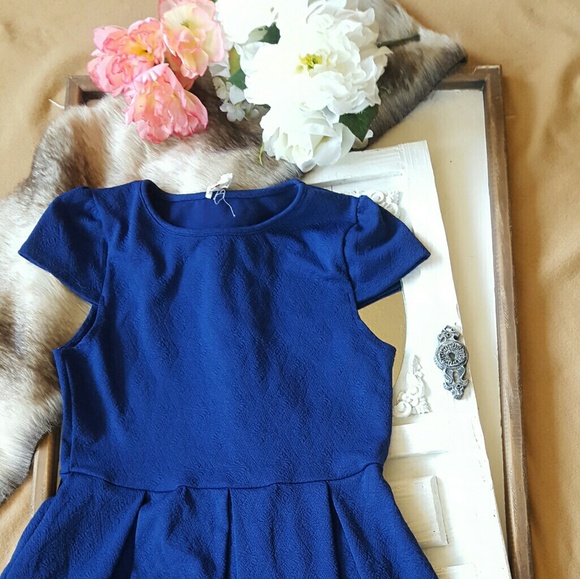 Royal blue dress - Picture 3 of 5